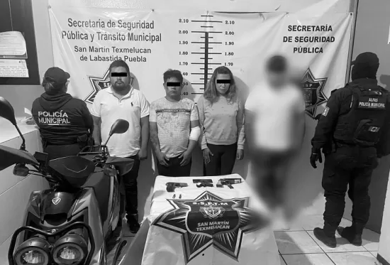 4 detenidos ssp texmelucan