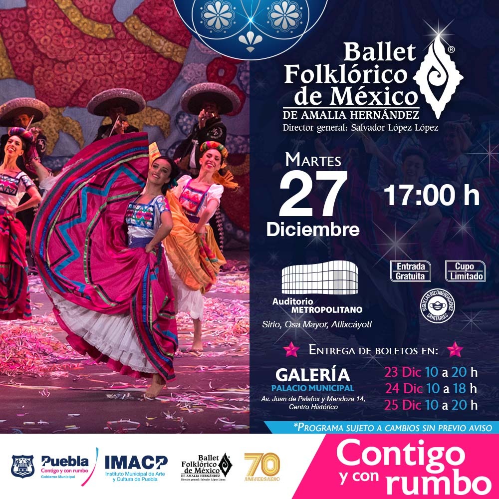 Ayuntamiento de Puebla invita a cerrar el año disfrutando del Gran