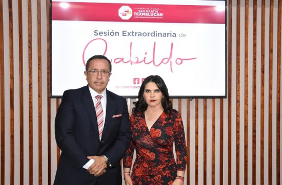  Norma Layón y José Luis Álvarez, nuevo secretario de seguridad pública de Texmelucan