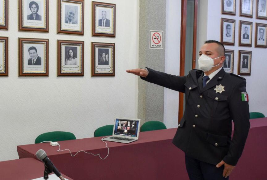 EN SESION EXTRAORDINARIA DE CABILDO TOMA PROTESTA EL NUEVO SECRETARIO DE SEGURIDAD PUBLICA Y TRANSITO MUNICIPAL2