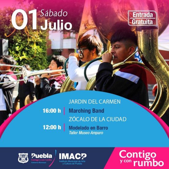 EXPOSICIONES MUSICA DANZA Y MAS ESTE FIN DE SEMANA EN PUEBLA 2