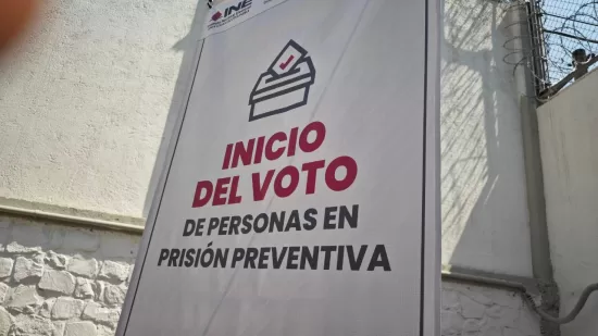 La SSP y el INE pusieron en marcha el voto anticipado de las personas privadas de la libertad al interior de los centros penitenciarios de Puebla