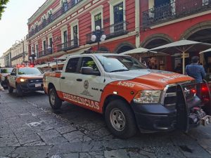 PROTECCION CIVIL MUNICIPAL ATIENDE CONATO DE INCENDIO