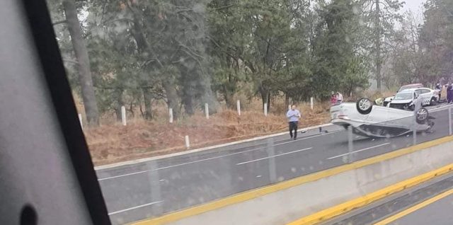 accidente auto voldado autopista mexico puebla tlahuapan gn