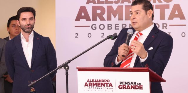alejandro armenta yRodrigo Abdala presentan comites de transicion