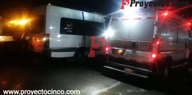 ambulancia autopista mexico puebla capufe texmelucan splinter noche