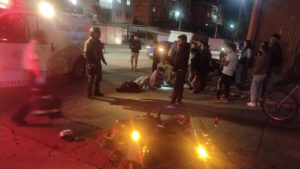 ambulancia motociclets accidente tlanalapan