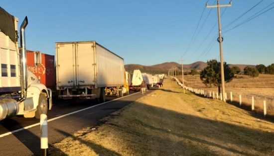 bloqueo arco norte afecta autopista Mexico puebla texmelucan