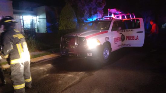 bomberos copem huejotzingo paseo de los sauces noche