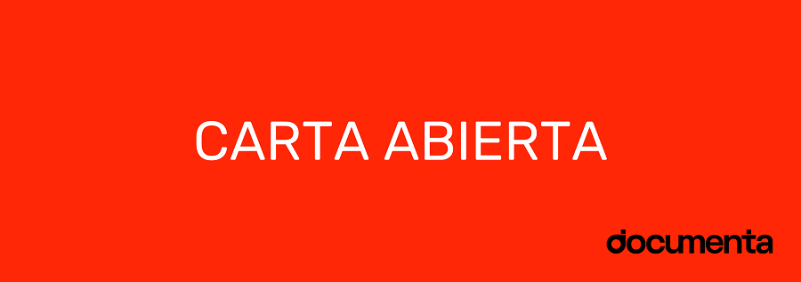 carta abierta documenta