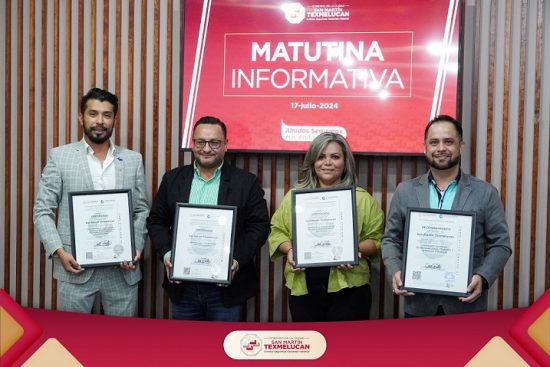 certificacion y reconocmiento nacional Texmelucan