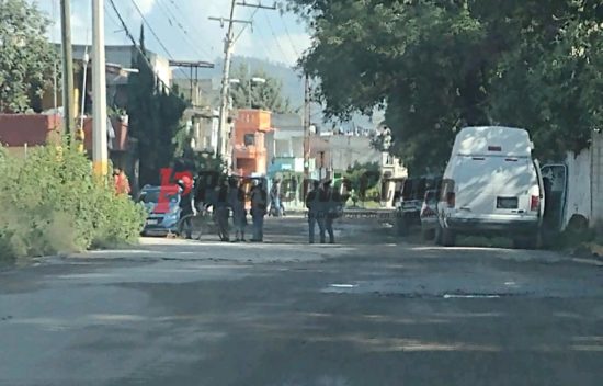 La zona fue acordonada por elementos de la Policía Municipal de San Martín Texmelucan