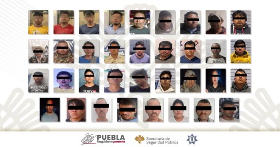 La Policía Estatal detuvo a 37 probables delincuentes durante el periodo que comprende del 28 de agosto al 11 de septiembre