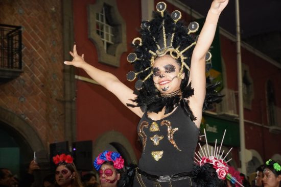 desfile de catrina san martin texmleucan