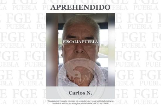 detencion de carlos n tlahuapan comisariado fge