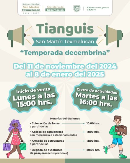 horario tianguis fin de temporada 2024