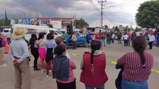 manifestacion antorchos enfrentamiento rutas transporte publico 24