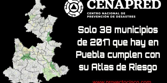 mapa puebla municipios cenapred atlas de riesgo