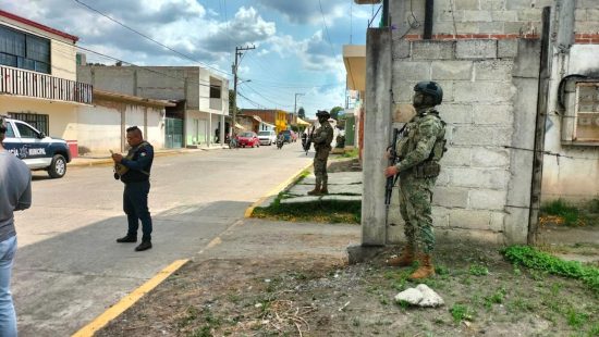 marinos policia municipal uniformados texmelucan calle