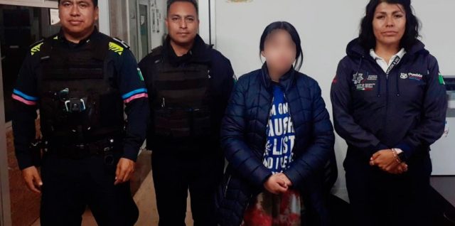 menor localizada policia puebla