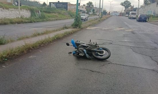 motocicleta accidente carretera flederal tianguismanalco texmelucan