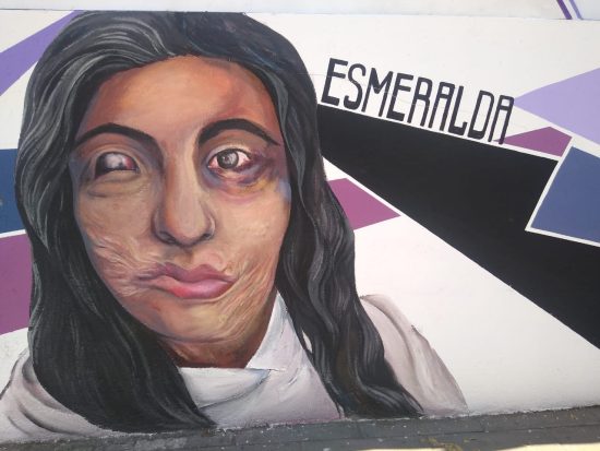 mural violencia mujer acido puebla