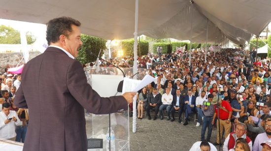 Nacho Mier en su Quinto Informe de Labores destacó que en el último lustro se han sentado las bases de la Cuarta Transformación en beneficio del pueblo de México