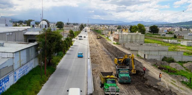 par vial moyotzingo texmelucan obra contruccion carretera