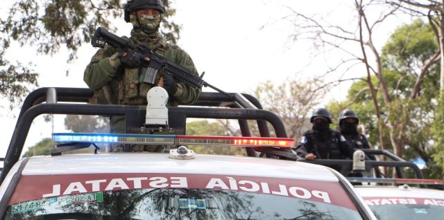 patrulla policia estatal marina elemento puebla