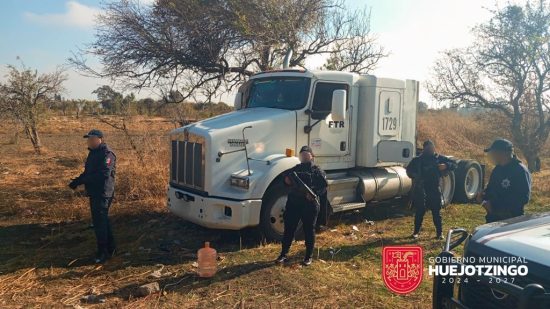 polciia municipal huejotizngo reporte de robo