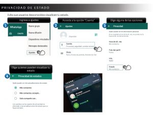 privacidad de estado en whatsapp