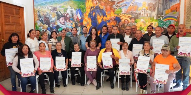 reunion localatrios emrcado domingo arenas alcalde norma layon texmelucan