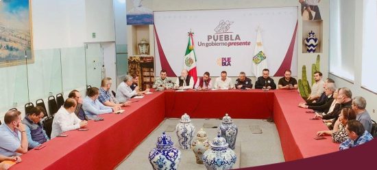 reunion seguridad empresarios texmelucan segob