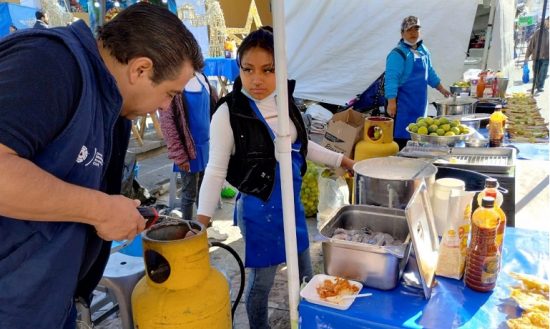 saldo blaco festejo guadalupano