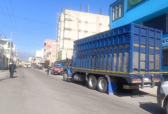 tractocamion texmelucan policia municipal