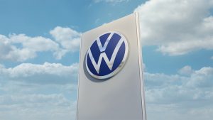 vw emblema nubes cielo